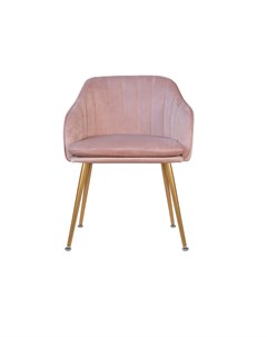 Обеденный стул aqua steel pink розовый 56x72x53 см Mak-interior