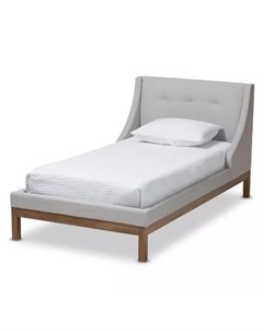 Кровать louvain modern mod collection серый 130x100x212 см Idealbeds