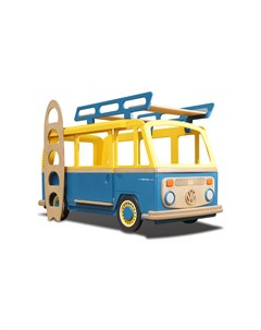 Двухярусная кровать camper one baby s синий 215 0x125 0x105 0 см Babys