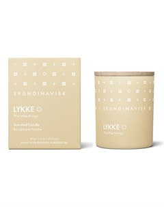 Свеча ароматическая lykke бежевый 7 см Skandinavisk