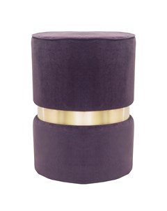 Пуф brassy violet фиолетовый 52 см Mak-interior