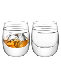 Набор бокалов для виски signature verso 2 шт прозрачный 10 см Lsa international