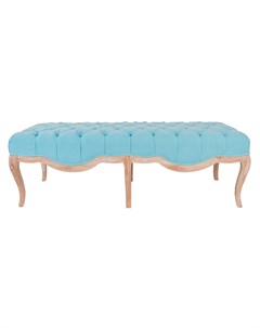 Банкетка alva teal голубой 160x74x46 см Mak-interior