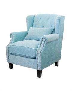 Кресло scott blue голубой 76x95x81 см Mak-interior