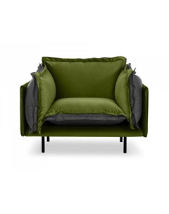 Кресло barcelona зеленый 117x82x110 см Ogogo