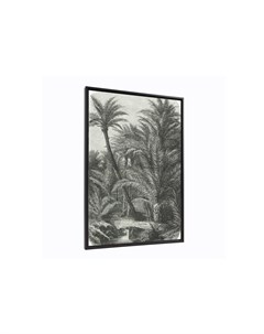 Картина с пальмой bamidele мультиколор 60x4x90 см La forma