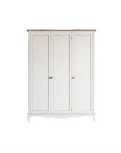 Шкаф трехстворчатый leontina бежевый 150x202x60 см Etg-home