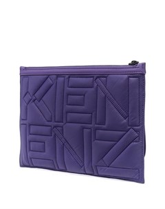 Клатч с тисненым логотипом Kenzo