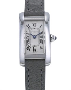 Наручные часы Mini Tank pre owned 15 мм 2000 х годов Cartier