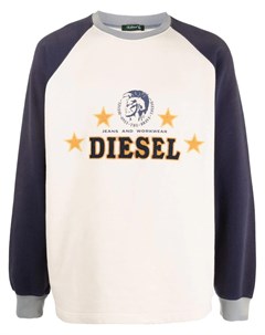 Толстовка с вышитым логотипом Diesel