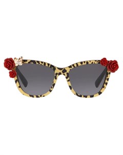 Солнцезащитные очки Blooming в оправе кошачий глаз Dolce & gabbana eyewear