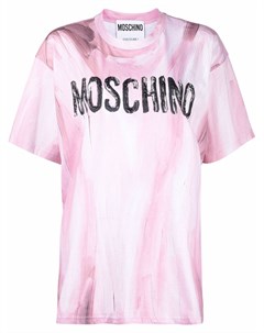 Футболка с логотипом Moschino