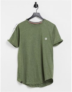Зеленая комбинируемая футболка для дома mix and match Le breve