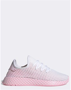 Розовые кроссовки Deerupt Runner Adidas originals