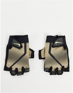 Светло бежевые мужские перчатки для тренировок Extreme Nike