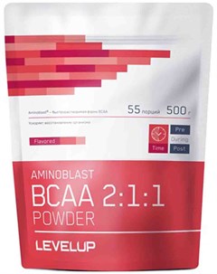 BCAA Aminoblast BCAA Powder 252 гр гуарана Levelup