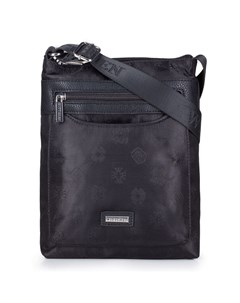 Женская сумка через плечо из ткани с логотипами и молнией Wittchen