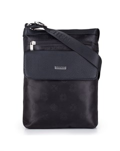 Женская сумка через плечо из ткани с логотипами и карманом Wittchen