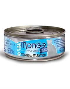 Консервы для кошек атлантический тунец Monge