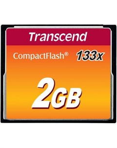Карта памяти Compact Flash Card 2GB 133x TS2GCF133 Transcend