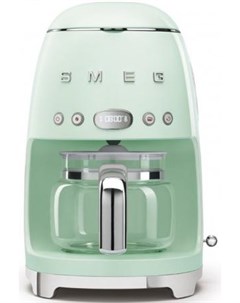 Капельная кофеварка DCF02PGEU пастельный зеленый Smeg
