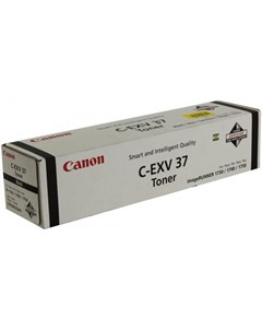 Тонер C EXV37 для iR1730i 1740i 1750i черный 15100 страниц Canon