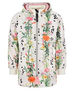 Кремовая куртка с цветочным принтом Molo