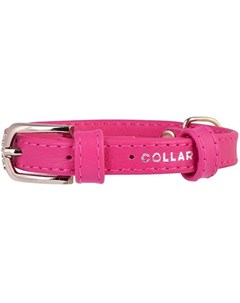 Ошейник для собак Glamour без украшений 15мм 27 36см розовый Collar