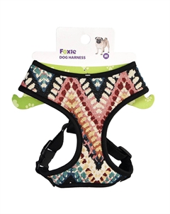 Шлейка для собак Ethnic M (обхват шеи 35см, обхват груди 40-52см) Foxie