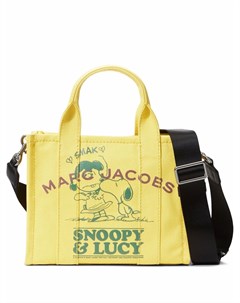 Маленькая сумка тоут The Snoopy из коллаборации с Peanuts Marc jacobs