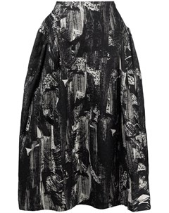 Пышная юбка с абстрактным принтом Henrik vibskov