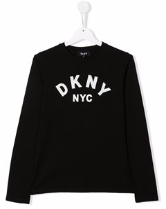 Футболка с длинными рукавами и логотипом Dkny kids