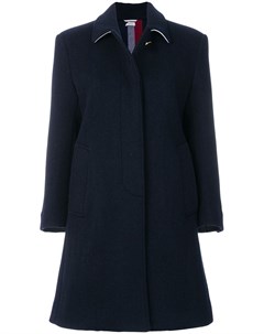 Пальто с полосками без подкладки Thom browne