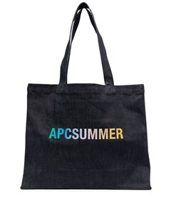 Сумка тоут Summer с логотипом A.p.c.