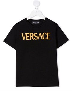 Футболка с логотипом Versace kids