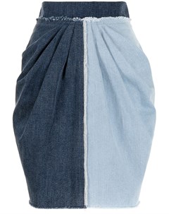 Джинсовая юбка в технике пэчворк Dolce&gabbana