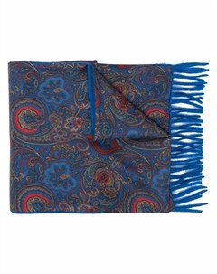 Кашемировый шарф с принтом пейсли Etro