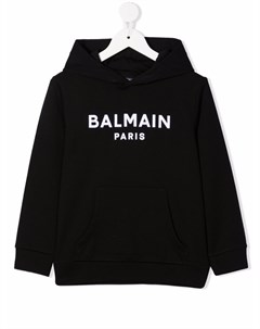 Худи с логотипом Balmain kids