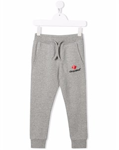 Спортивные брюки с кулиской и логотипом Dsquared2 kids