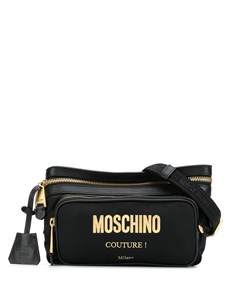 Поясная сумка с тисненым логотипом Moschino