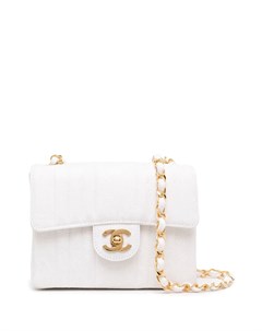 Маленькая сумка на плечо Mademoiselle Classic Flap 1992 го года Chanel pre-owned