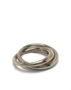 Двойное серебряное кольцо M. cohen