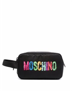 Несессер с логотипом Moschino
