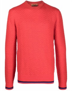 Шерстяной свитер с контрастными полосками Missoni