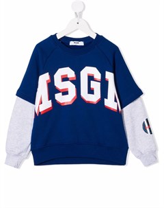 Толстовка с логотипом Msgm kids