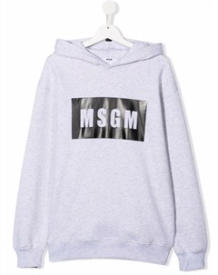 Худи с логотипом Msgm kids