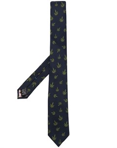Шелковый галстук с принтом Paul smith