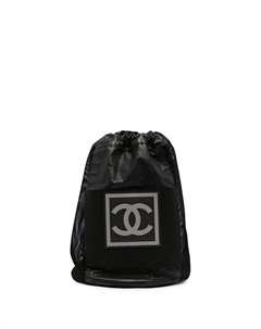 Рюкзак Sports 2004 го года с кулиской и логотипом CC Chanel pre-owned