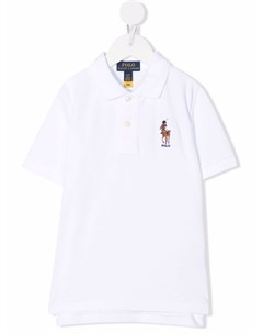 Рубашка поло с вышитым логотипом Ralph lauren kids