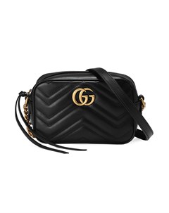 Стеганая мини сумка GG Marmont Gucci